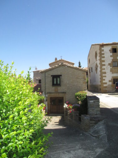 Detalle casa en Tiebas