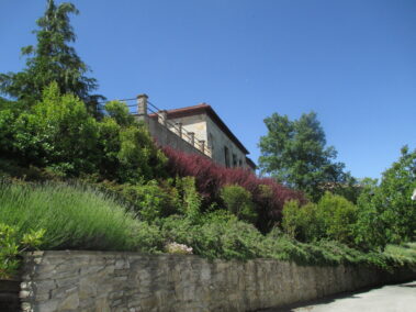 Detalle de casa en Tiebas