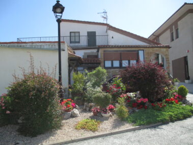 Detalle de casa de Tiebas