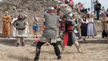 Fiesta medieval Castillo de Tiebas