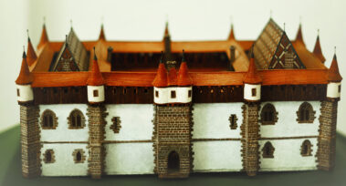 Maqueta del Castillo-Palacio de Tiebas